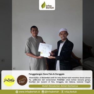 Read more about the article Penggalanan Dana Palu Donggala – PUSDIQU