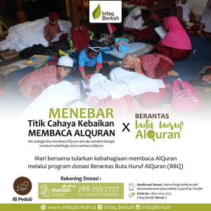 Read more about the article *Menebar Titik Cahaya Kebaikan Membaca AlQuran* .