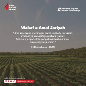 Read more about the article Wakaf termasuk Amal Jariyah ?